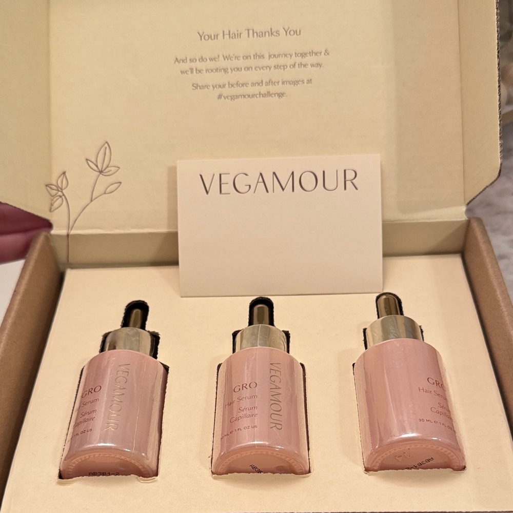 Vegamour Hair Serum Trio